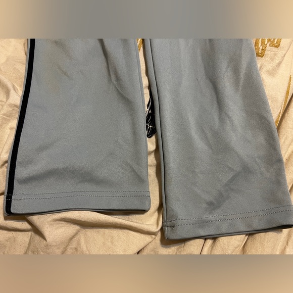 Boys Size L Russell baseball pants Full length/ Gray - Picture 5 of 6